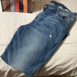 Old navy NWOT rockstar destructed jeans.